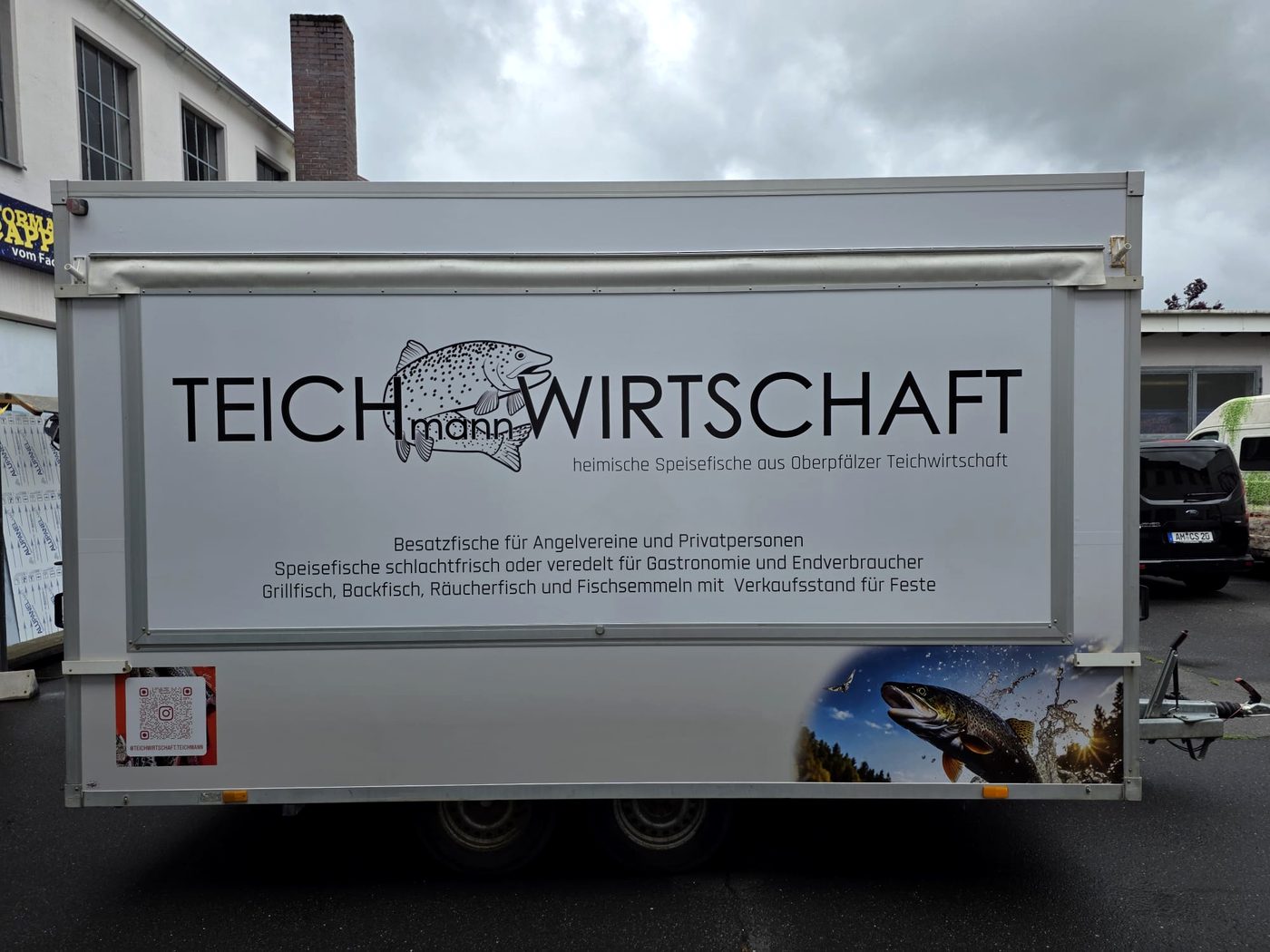 Verkaufsanhänger – Vollgestaltung