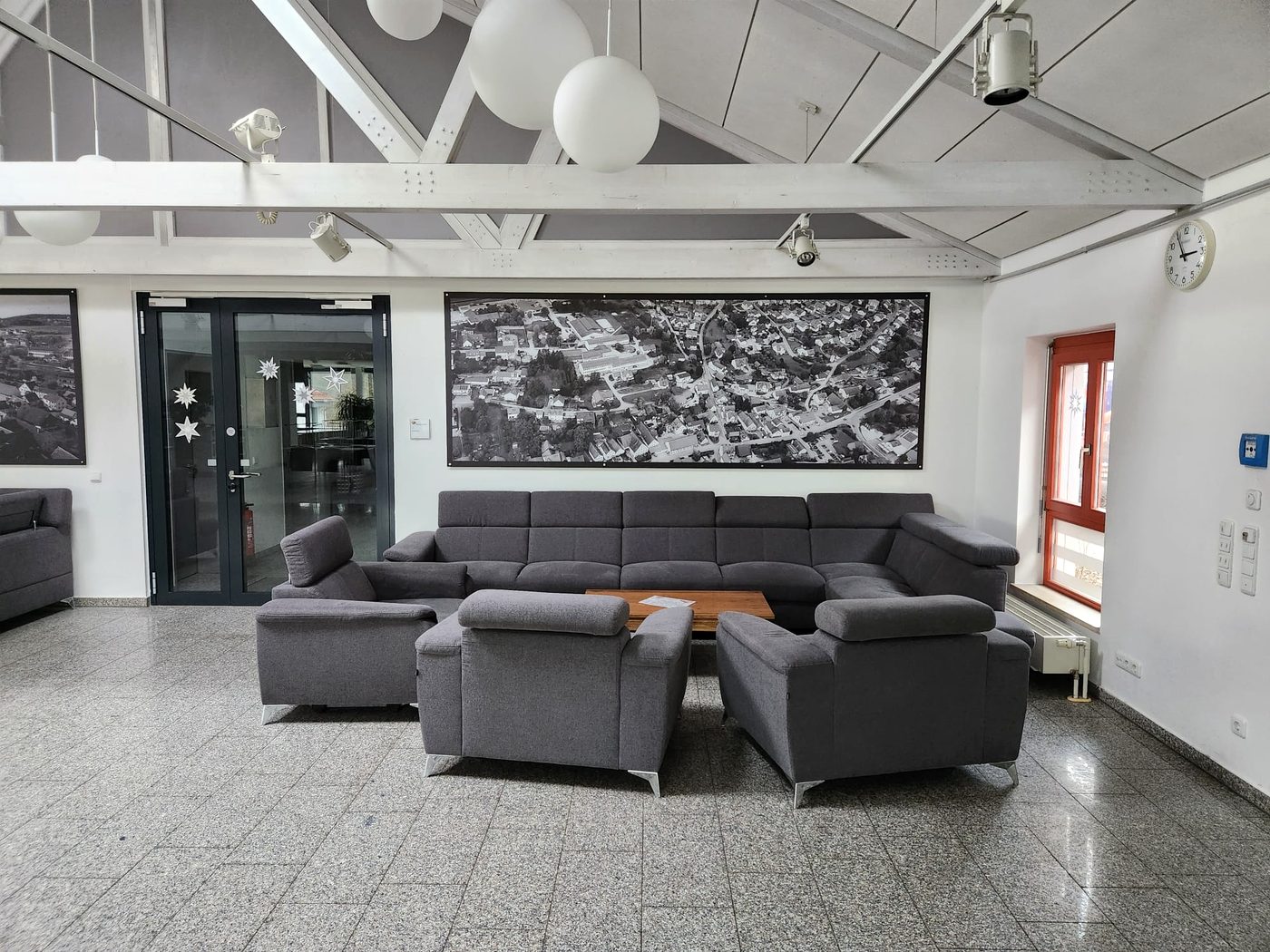 Lounge – Panorama-Wandbild